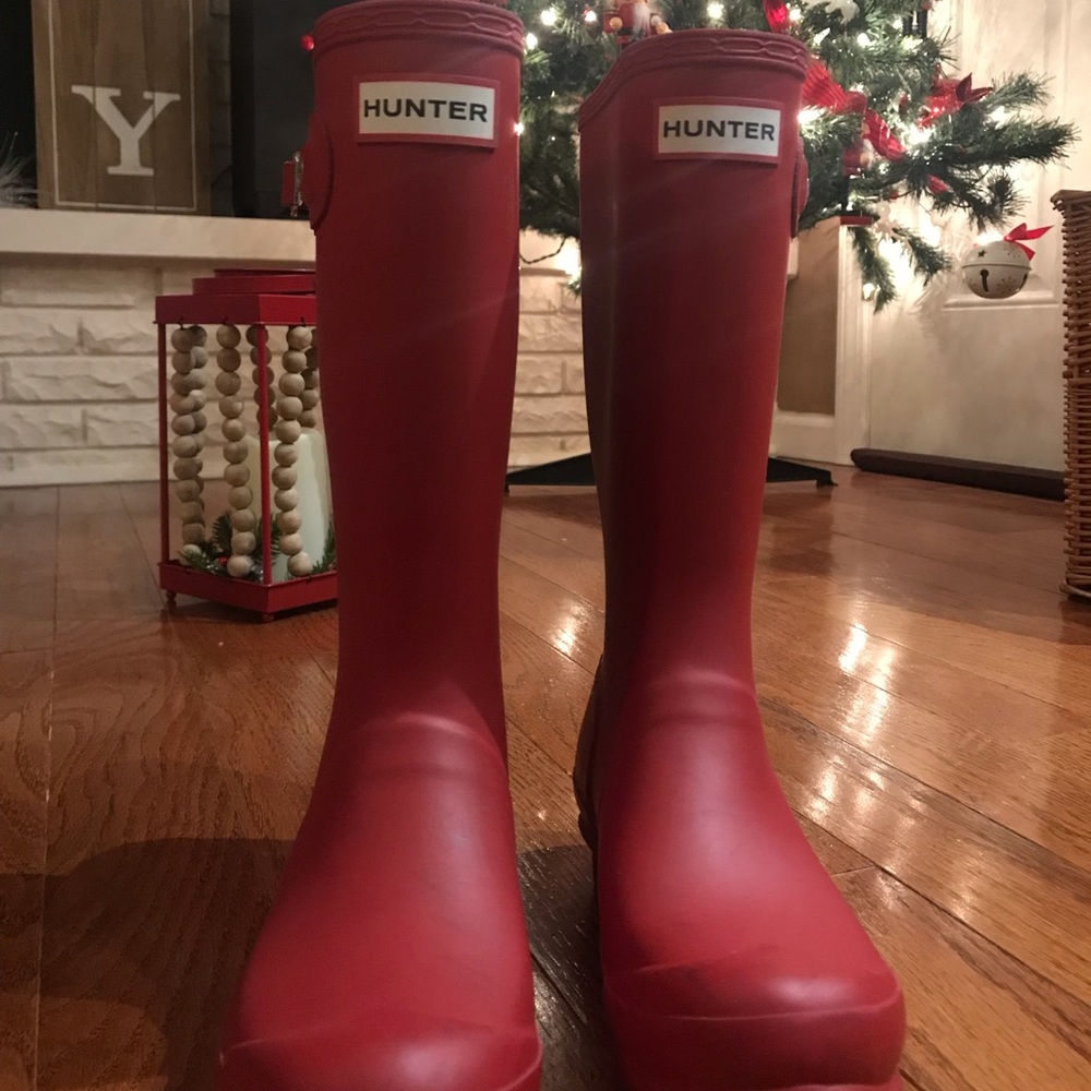 Kid’s Red Hunter Boots